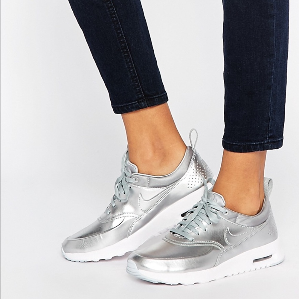 COPY - Nike Air Max Thea Metallic Silver sz 8.5